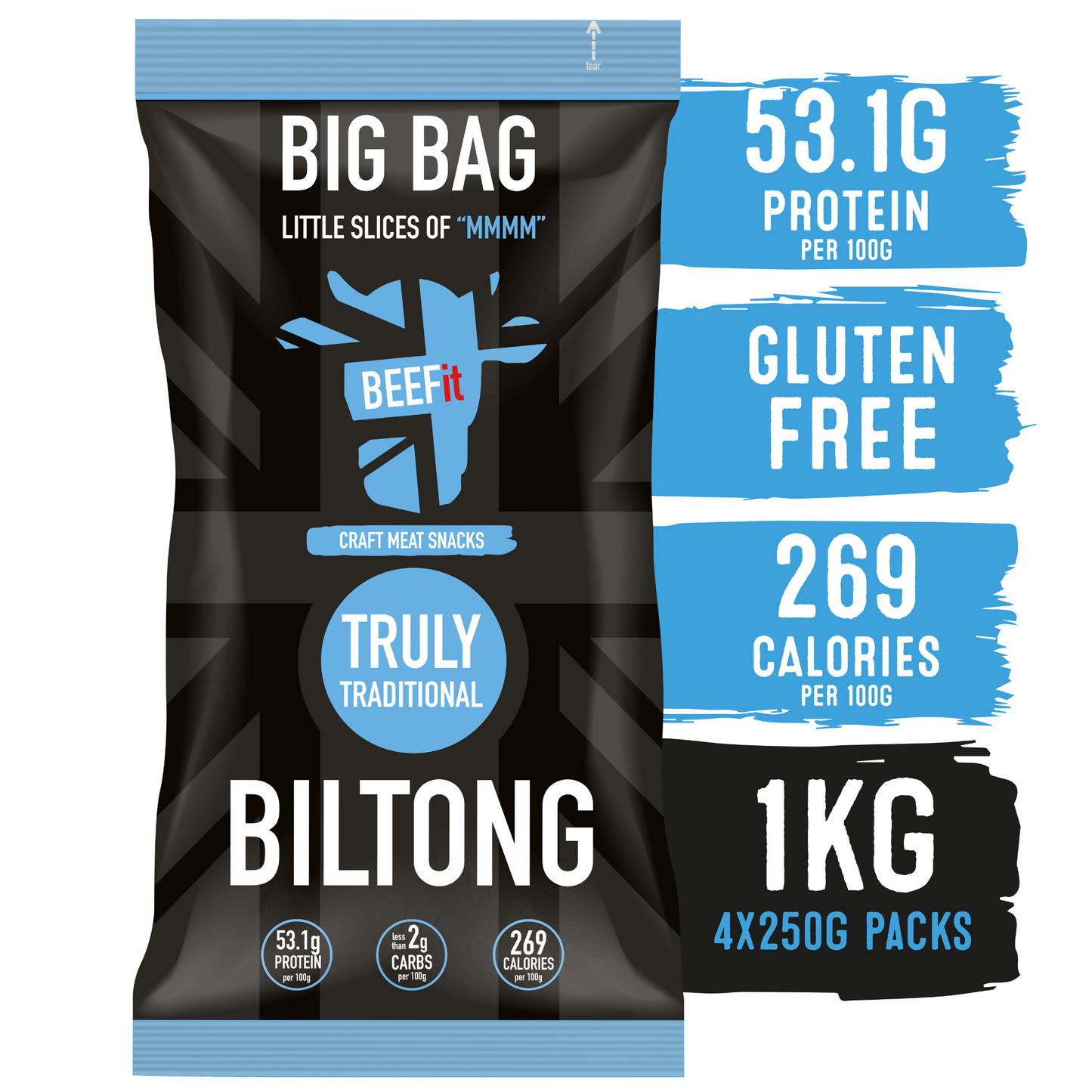 TRULY TRADITIONAL Biltong 250g, 500g & 1kg